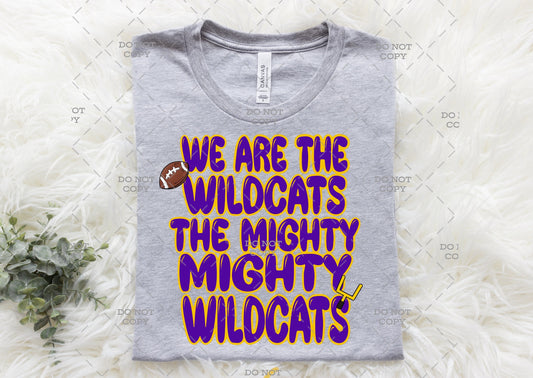 We are the mighty Wildcats Direct to Film Transfer