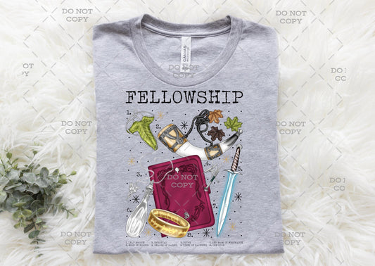 Fellowship Chart Direct to Film Transfer